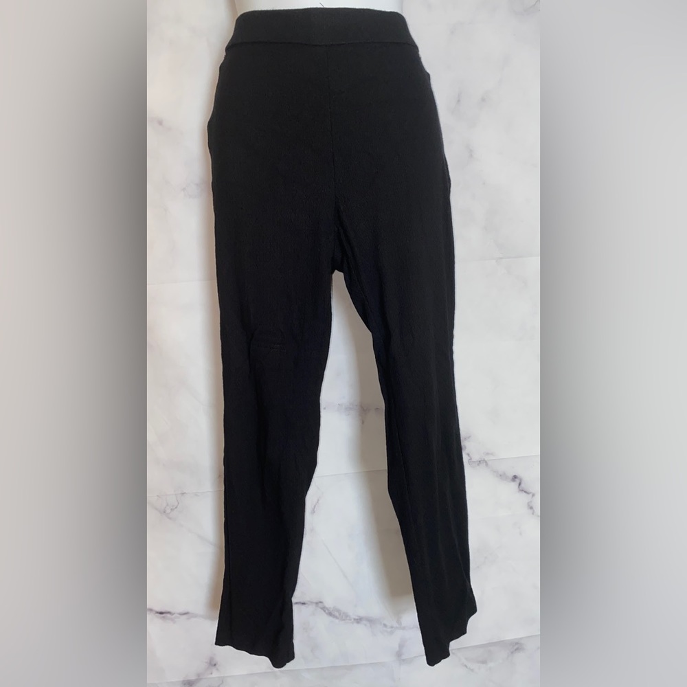 Size 12 Rafaella Comfort Faux Pockets Mid Rise Pull-On Trouser Pants
